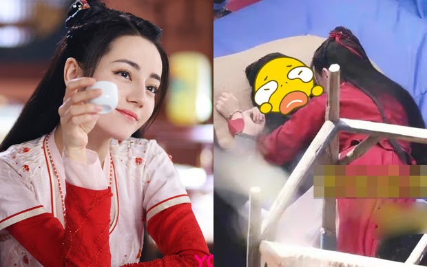 Địch Lệ Nhiệt Ba bị Cung Tuấn khó chịu ra mặt khi cô cưỡng hôn ở An Lạc Truyện? - Hình 1