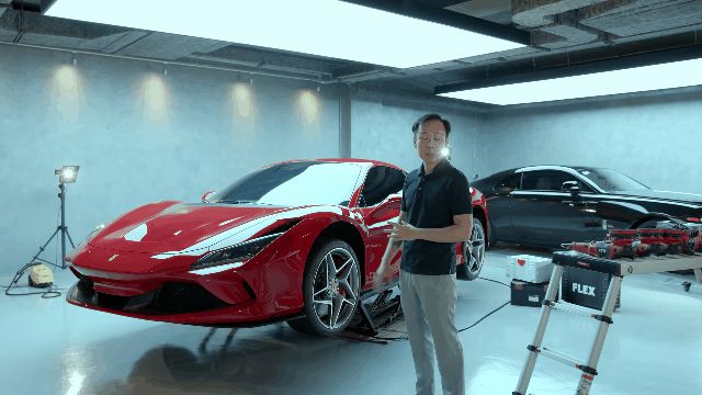 Nguyễn Quốc Cường khoe Ferrari F8 Tributo trong tình trạng khiến dân tình ngỡ ngàng - Hình 6