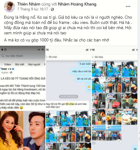 Vài tiếng trước khi bị CA bắt, N.H.Khang thách bà P.Hằng kiện rớt 1 cọng lông, chửi quỹ mổ tim Hằng Hữu - Hình 7