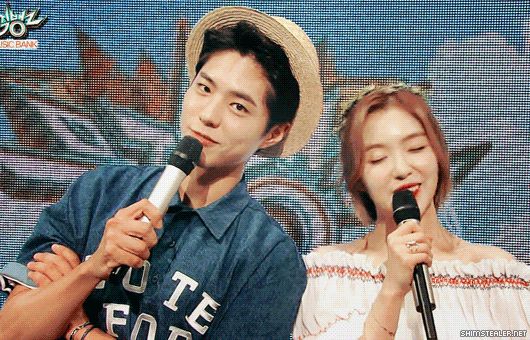 Irene (Red Velvet) & Park Bo Gum: Bộ đôi MC bùng nổ visual lẫn phản ứng hóa học, khó quên nhất là cú lừa ngày Cá tháng Tư! - Hình 5