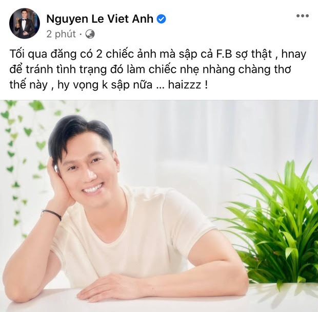 Việt Anh thú nhận bản thân làm Facebook sập, biết lý do ai nấy cạn lời - Hình 1