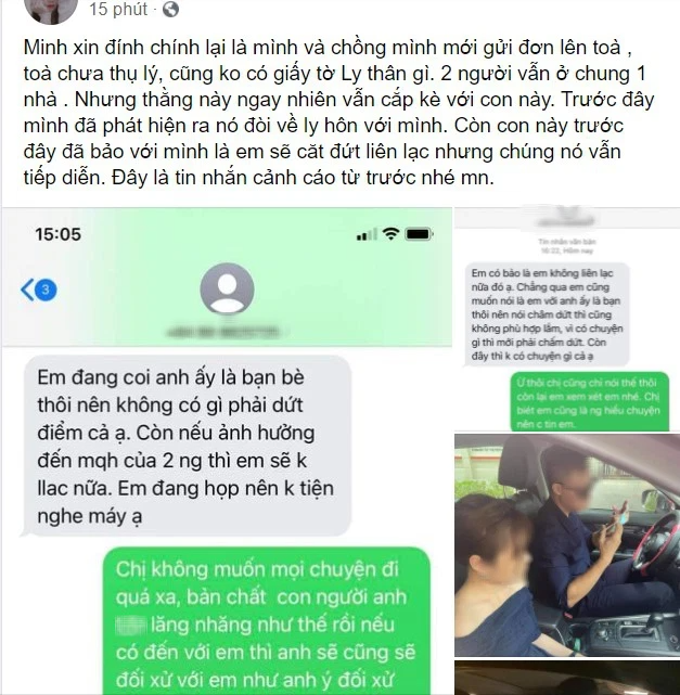 Mới nhất: Chồng vụ đánh ghen Hồ Tây khẳng định chỉ xem tiểu tam là bạn bè, phốt vợ hỗn láo - Hình 3