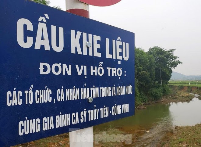 Công trình xây cầu của Thuỷ Tiên có dấu hiệu bị rút ruột nửa tỷ, thực hư ra sao? - Hình 1