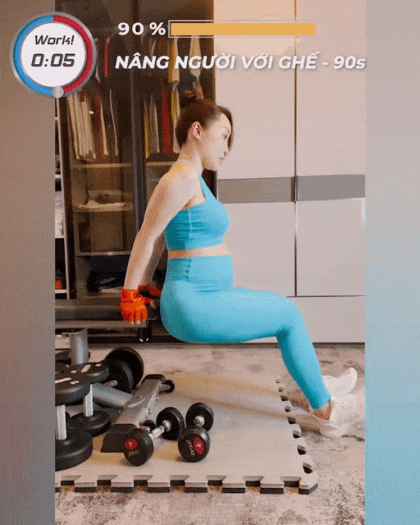 Mang thai đôi bụng to vượt mặt, Lý Thùy Chang vẫn thon thả nhờ 5 động tác - Hình 12