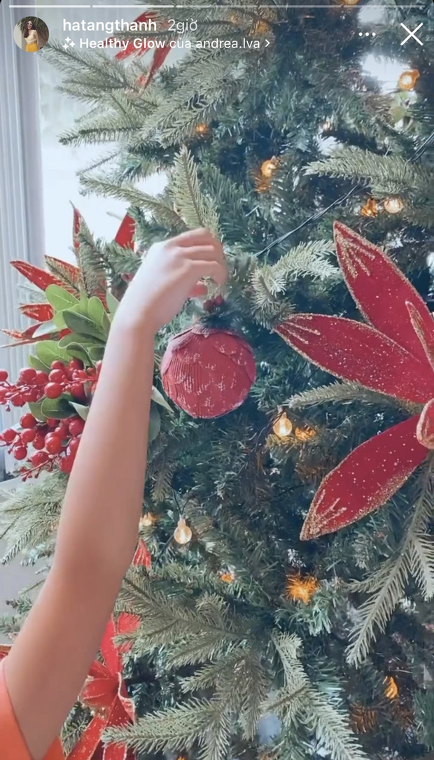 Biệt thự triệu đô nhà Hà Tăng đã lên đèn đón Noel, quý tử lọt vào ống kính và gây choáng với chi tiết này! - Hình 2