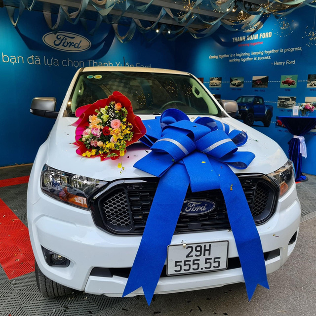 Chủ xe Ford Ranger bốc trúng biển ngũ quý tại Hà Nội, CĐM trầm trồ tư vấn bán đổi F-150 thôi - Hình 1