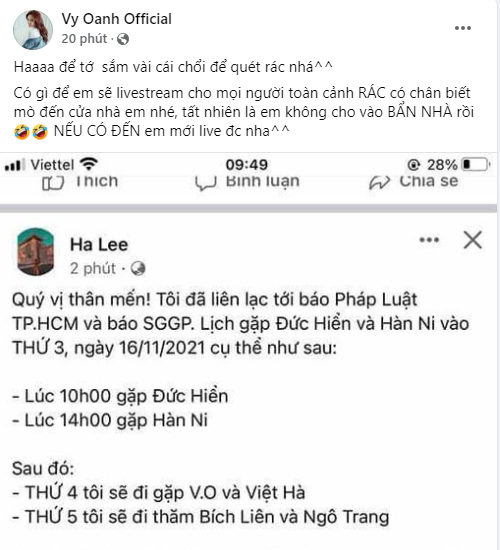 Động thái đầy thách thức của Vy Oanh khi bà Phương Hằng tiết lộ thời gian gặp mặt, giải quyết ồn ào - Hình 3