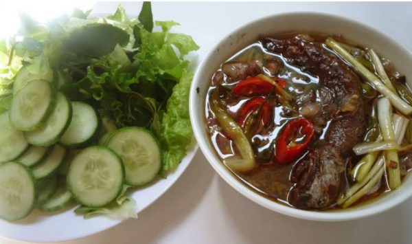 Mắm cá lóc chưng thịt ngon đậm đà - Hình 1