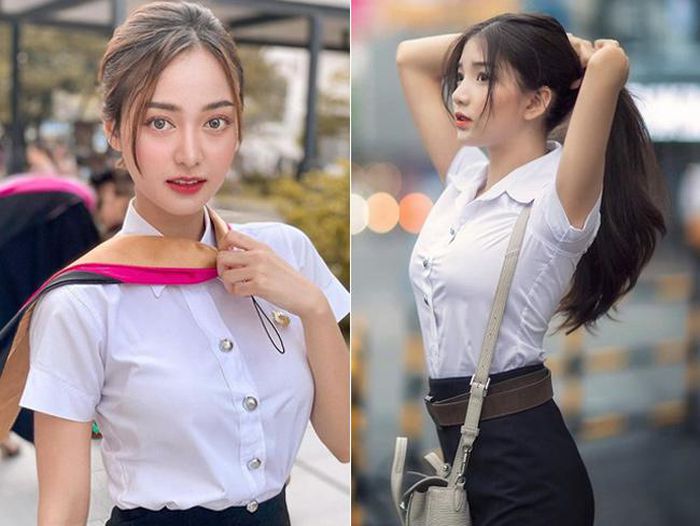 Rời đồng phục học sinh, hot girl Thái Lan lột xác đến ngỡ ngàng - Hình 1