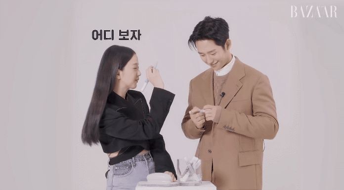 Muốn xỉu vì combo gấp đôi visual của Jisoo - Jung Hae In ở hậu trường tạp chí, nữ thần BLACKPINK có ánh mắt là lạ làm sao ấy nhỉ? - Hình 3