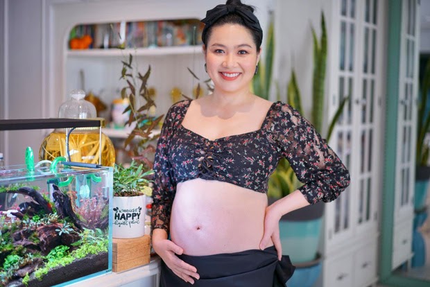 Vân Trang lần đầu lộ diện sau sinh cùng 2 nhóc tỳ, nhan sắc mẹ bỉm gây chú ý - Hình 4