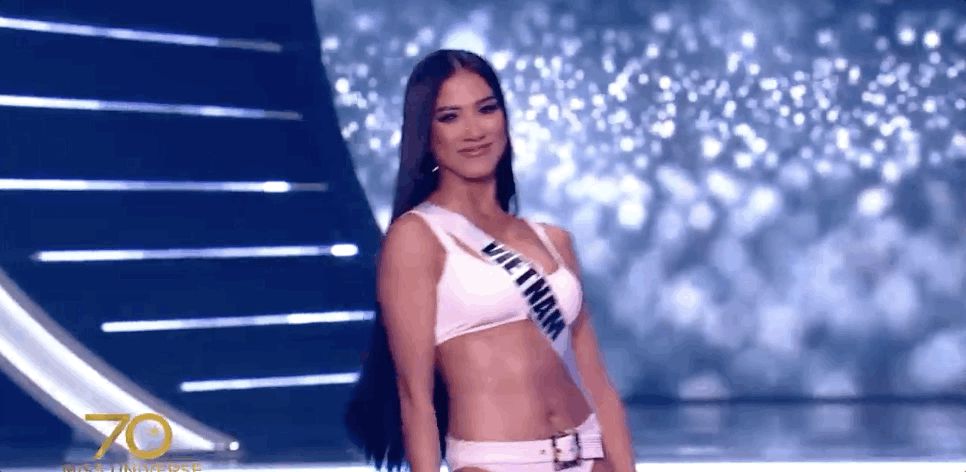 Kim Duyên có chia sẻ đầu sau khi gây bão trong đêm Bán kết Miss Universe 2021, câu chốt hạ là biết má.u chiến cỡ nào? - Hình 3