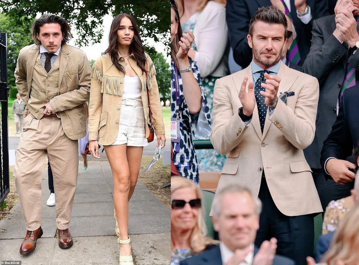 Victoria Beckham lộ quan hệ thật với con dâu thứ, David giật sạch spotlight của con trai - Hình 4