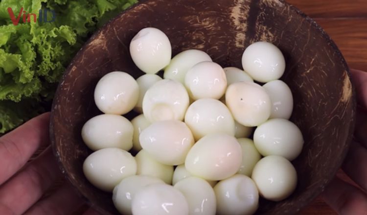 Cách luộc trứng cút không bị bể & Mẹo luộc trứng cút lòng đào siêu ngon - Hình 8