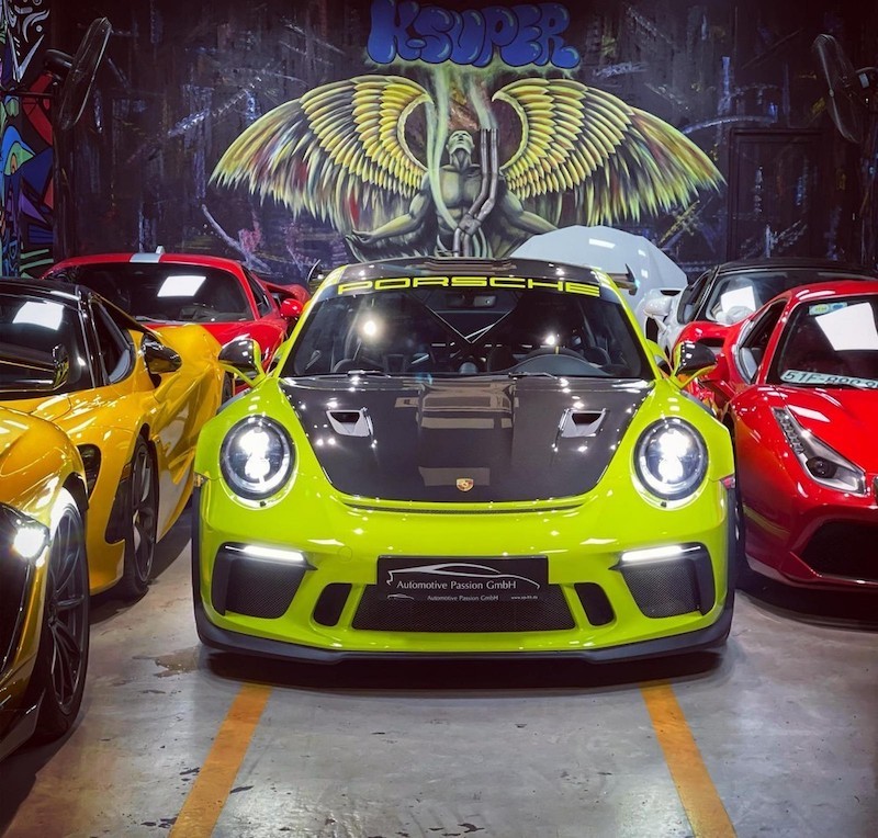 Đại gia Vũng Tàu lại chơi lớn, rước siêu phẩm hàng độc Porsche 911 GT3 RS độ Weisach Package - Hình 5