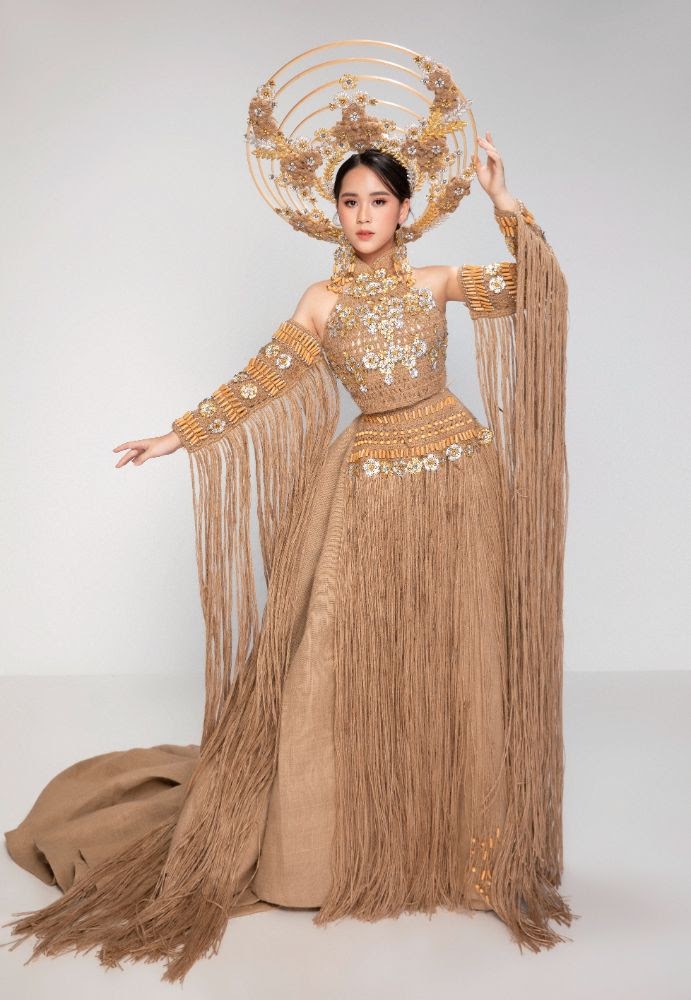 Hé lộ trang phục của đại diện Việt Nam Bella Vũ Huyền Diệu tại Miss Eco Teen International - Hình 4