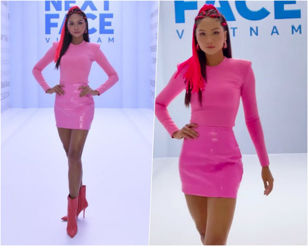 Ngồi ghế nóng The Next Face, HHen Niê tự hoá thân thành tắc kè 7 màu vì những set đồ hỏi chấm - Hình 2