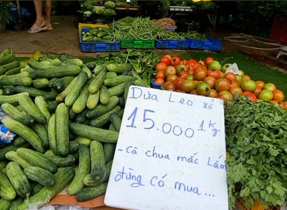 Tự chê hàng của mình đắt lắm, đừng có mua: Pha bán rau ngược đời của anh Minh Râu nổi tiếng khắp MXH khiến ai cũng bật cười - Hình 1