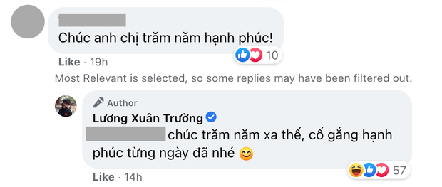 Lương Xuân Trường từ chối lời chúc trăm năm hạnh phúc sau nghi vấn có con đầu lòng, chuyện gì đây? - Hình 2