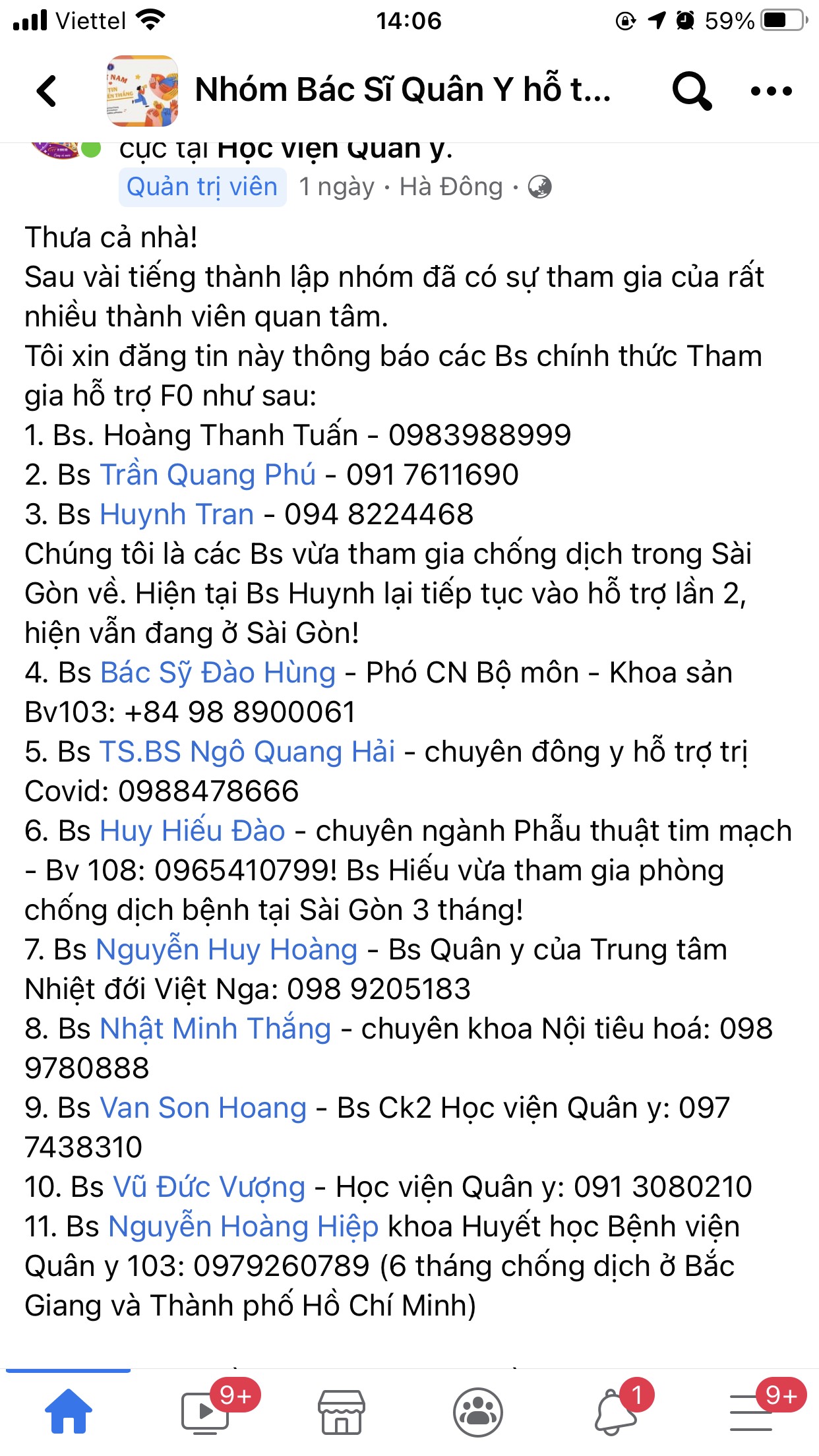 chieu 1712 da tiem gan 137 trieu lieu vaccine phong covid 19 bac si quan y lap nhom ho tro online cham soc dieu tri f0 tai nha 32f 6215913