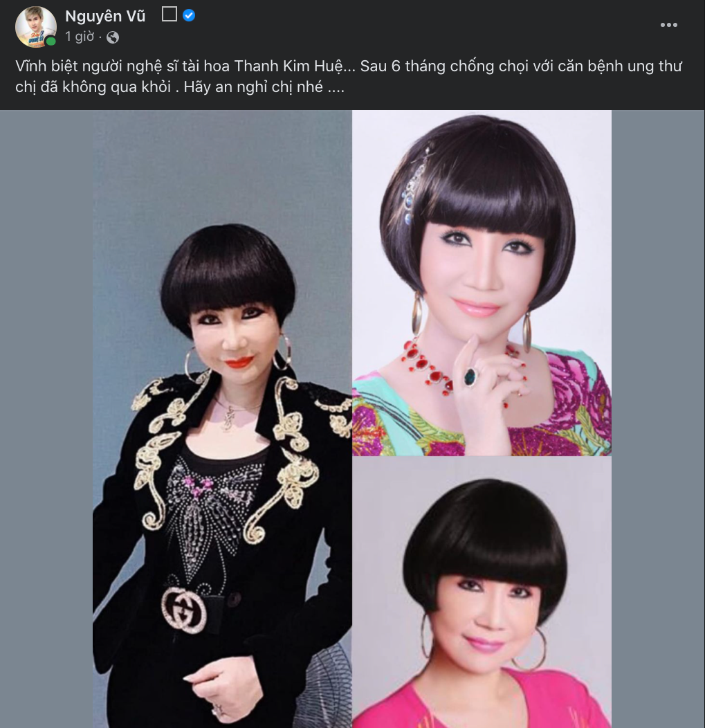 Nhói lòng trước chia sẻ của nghệ sĩ Thanh Điền đến Thanh Kim Huệ: Anh xin lỗi không giữ được em, Huệ ơi - Hình 6