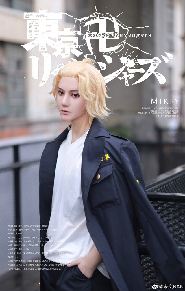 Bộ ảnh cosplay Mikey trong Tokyo Revengers khiến fan mê mẩn vì vẻ đẹp phi giới tính của anh chàng - Hình 9