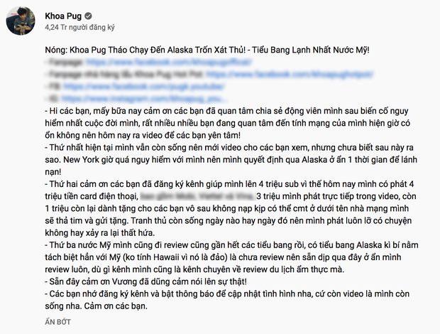 Khoa Pug mất tích một cách bí ẩn, nghi vấn đã rời Mỹ và về đến Việt Nam? - Hình 10