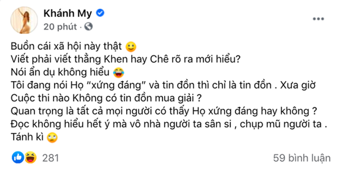 Khánh My bị công kích vì phát ngôn ẩn ý Thùy Tiên mua giải Miss Grand International 2021 - Hình 9