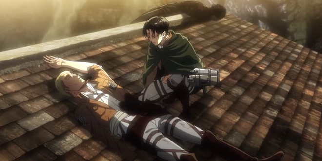 9 màn hi sinh xé lòng ở anime Attack on Titan: Mẹ nam chính bị vợ cũ của chồng nuốt chửng, thành viên cộm cán bị bắn chết vô lý! - Hình 12