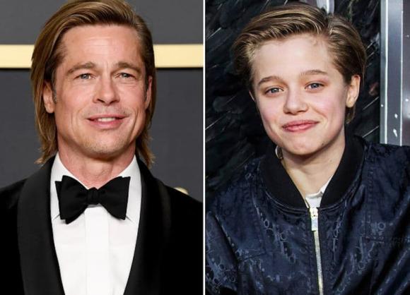 Brad Pitt is heartbroken! The 14-year-old biological daughter removed her father's last name from her social accounts - Photo 6