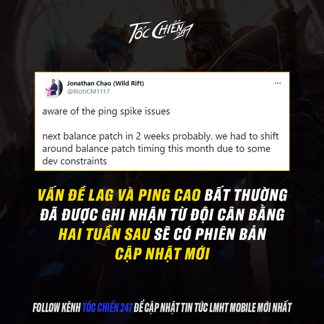 Riot và VNG đã có câu trả lời về vấn đề siêu giật lag trong Tốc Chiến và lời hứa cho game thủ Việt - Hình 2