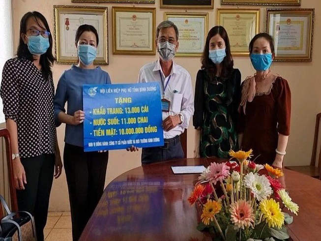 Bình Dương: Hội phụ nữ vận động người lao động ở lại đón tết - Hình 1