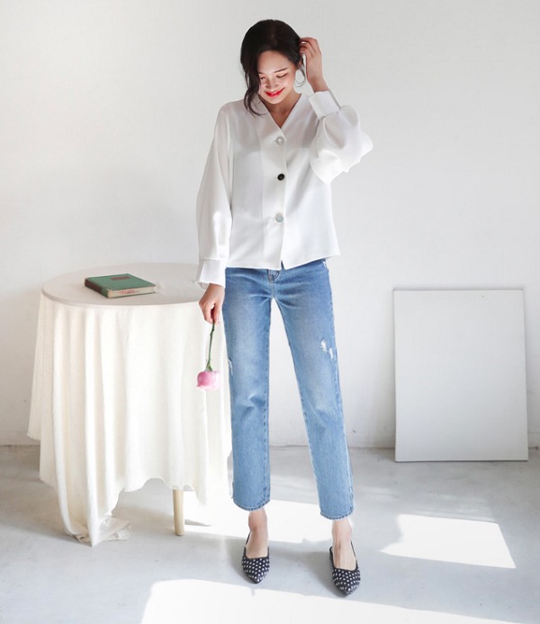 Chân ngắn nhưng lại thích đi giày bệt, nàng sắm ngay những kiểu quần này để tránh bị dìm dáng - Hình 8