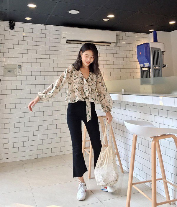 Chân ngắn nhưng lại thích đi giày bệt, nàng sắm ngay những kiểu quần này để tránh bị dìm dáng - Hình 2