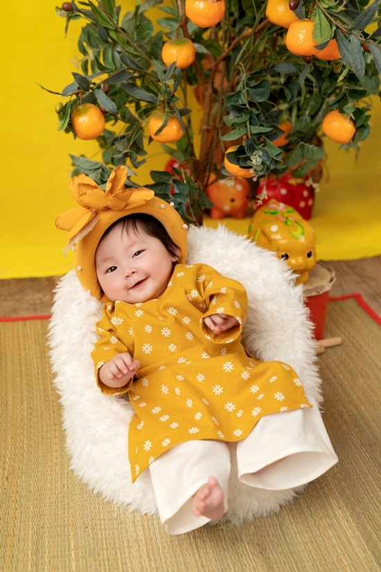 Con gái lai Hàn của Pha Lê biểu cảm đáng yêu - Hình 5