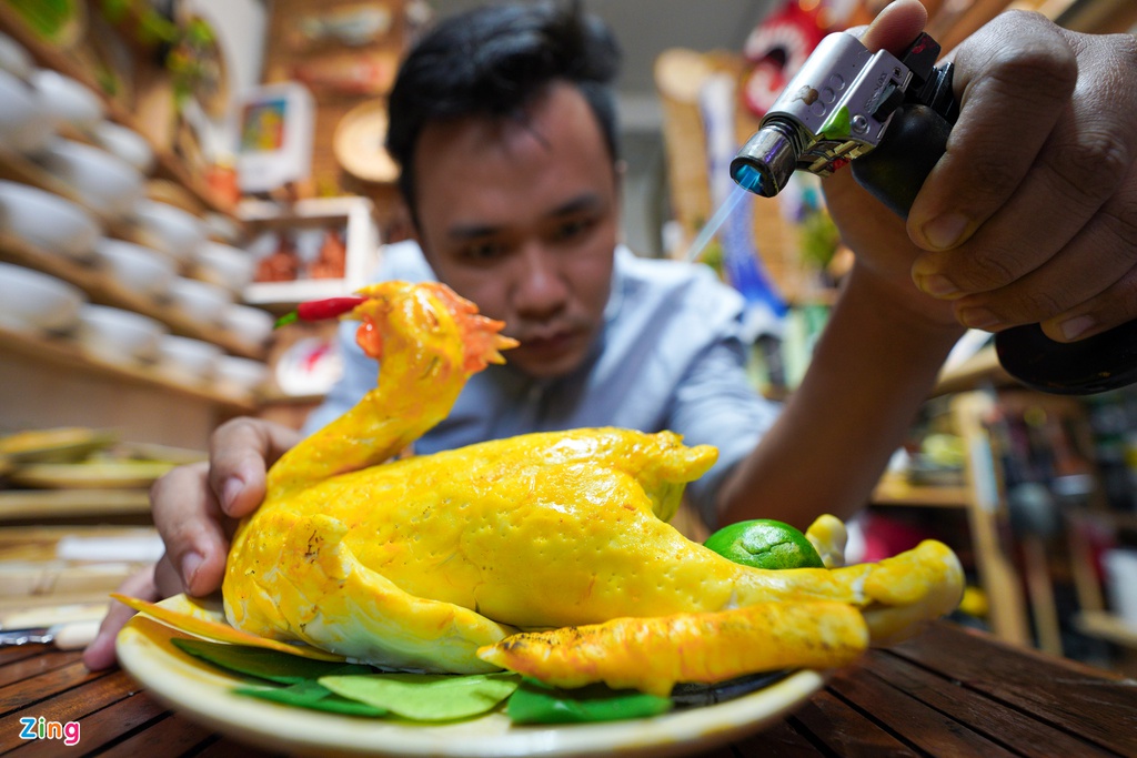 Món ăn truyền thống ngày Tết Việt làm từ đất sét - Hình 4
