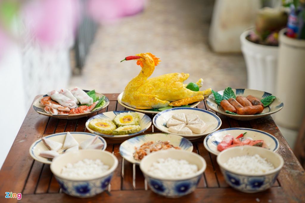 Món ăn truyền thống ngày Tết Việt làm từ đất sét - Hình 8
