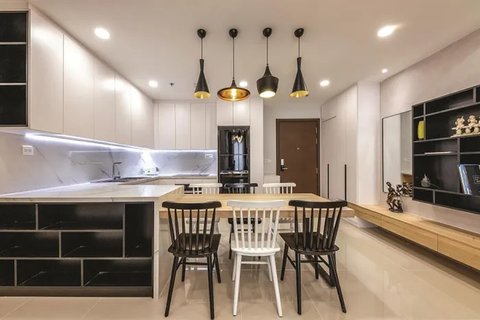 Tham khảo thiết kế căn hộ đẹp, tinh tế nhờ sự đơn giản - Hình 5