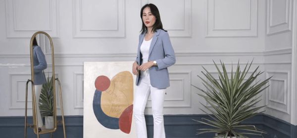 Thời tiết mát mẻ, không thể thiếu áo blazer trong tủ đồ của các nàng - Hình 12