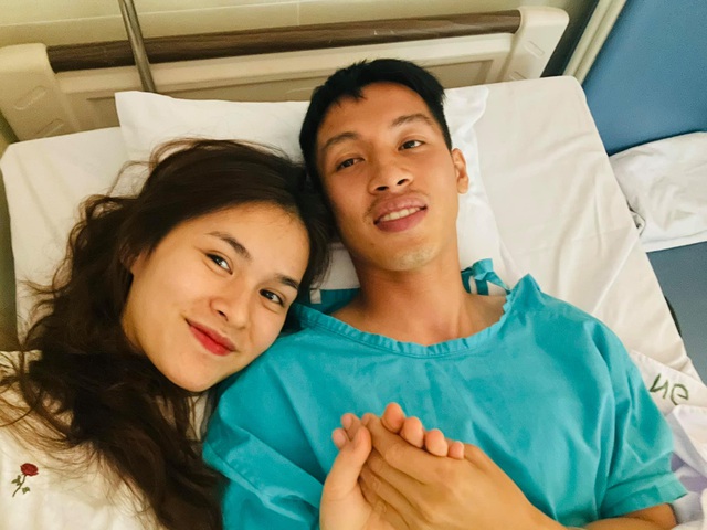 Khoảnh khắc nhí nhảnh, hạnh phúc của vợ chồng Hùng Dũng - Hình 2