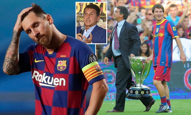 Joan Laporta: Chỉ có tôi mới giữ được Messi ở lại Barcelona - Hình 1