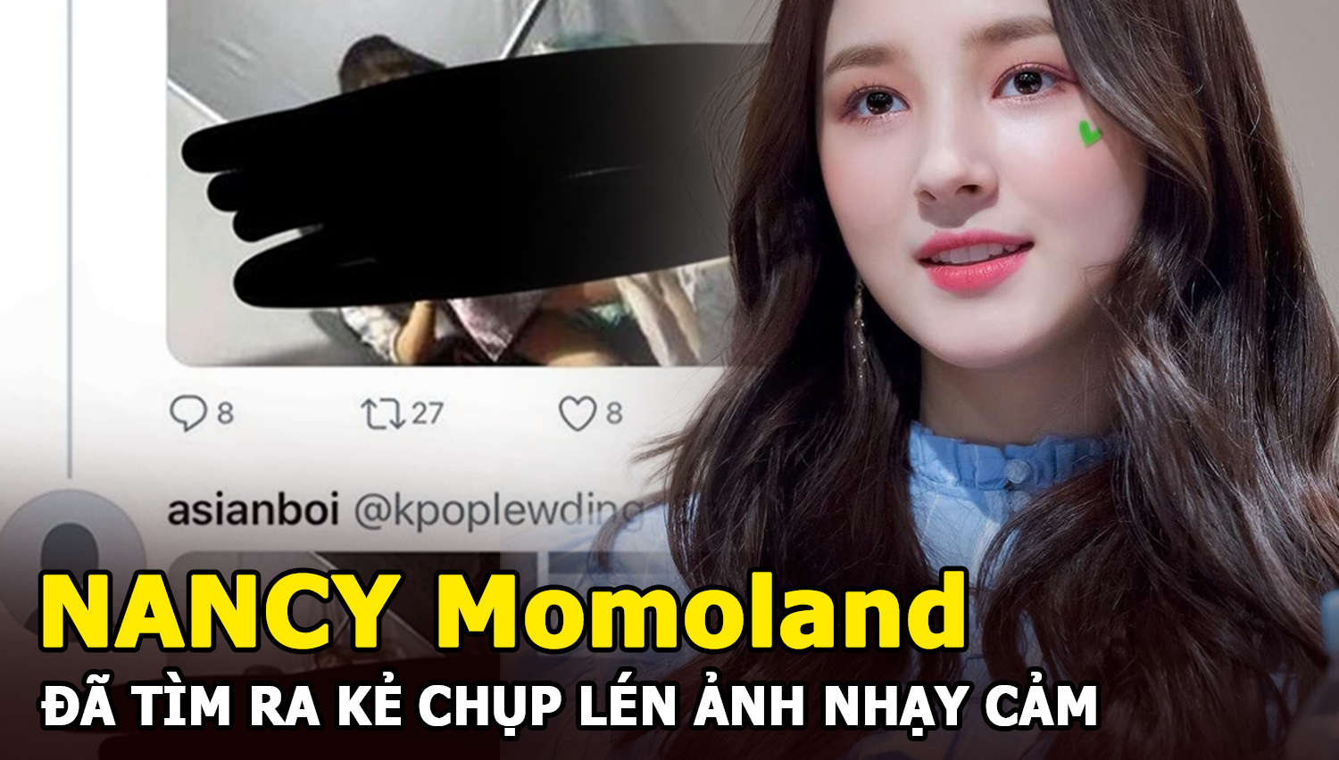NANCY (MOMOLAND) - Đã tìm ra kẻ chụp lén ảnh nhạy cảm của nữ idol - Hình 4