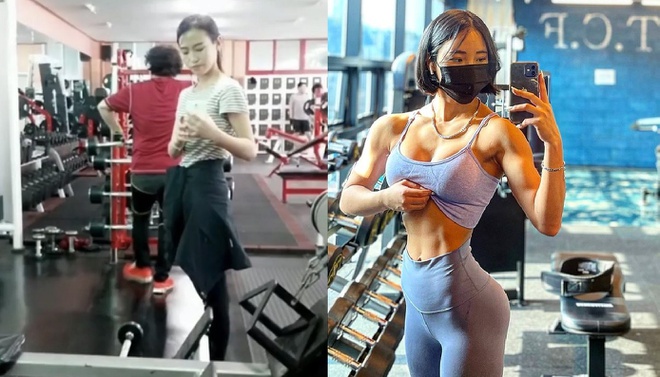 Cô gái có ngoại hình nóng bỏng nhờ tập gym - Hình 2