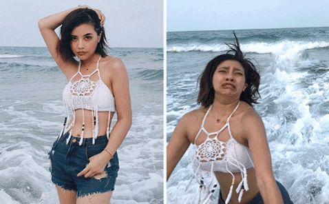 Hotgirl Thái nổi tiếng trên Instagram và loạt ảnh sau ống kính khiến người xem xách dép chạy dài - Hình 1