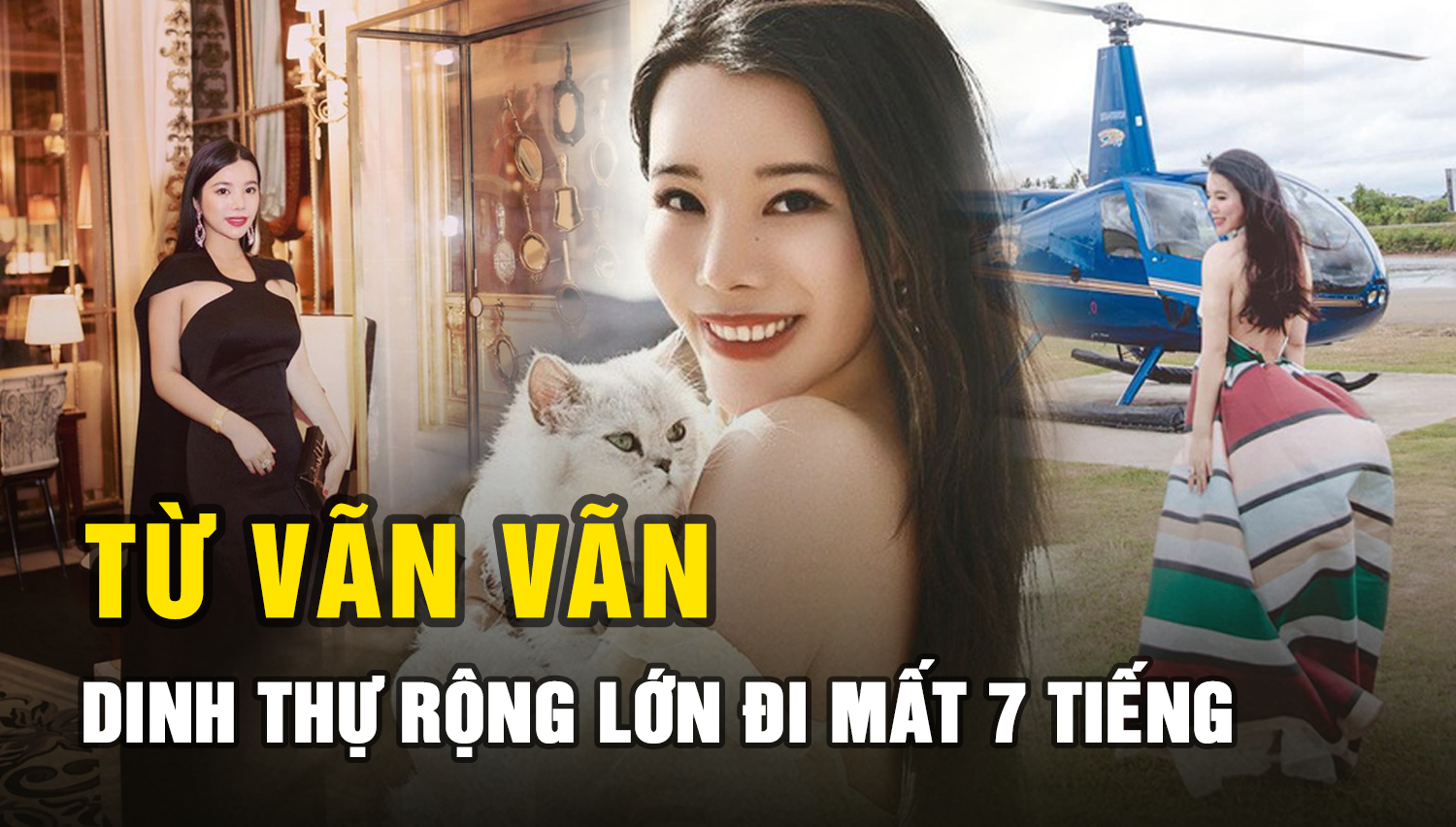 Từ Vãn Vãn - Đẳng cấp rich kid, dinh thự đi mất 7 tiếng đồng hồ và khối tài sản choáng ngợp - Hình 8