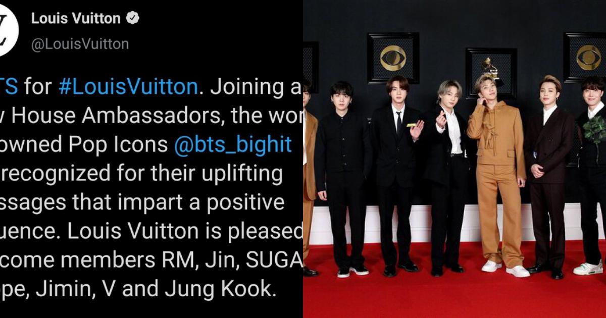 BTS được tuyên là House Ambassador của Louis Vuitton