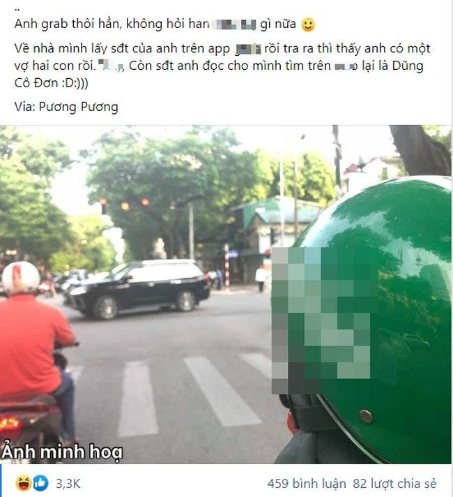 Anh xe ôm công nghệ một vợ hai con tán gái tới tấp trên đường chở khách - Hình 3