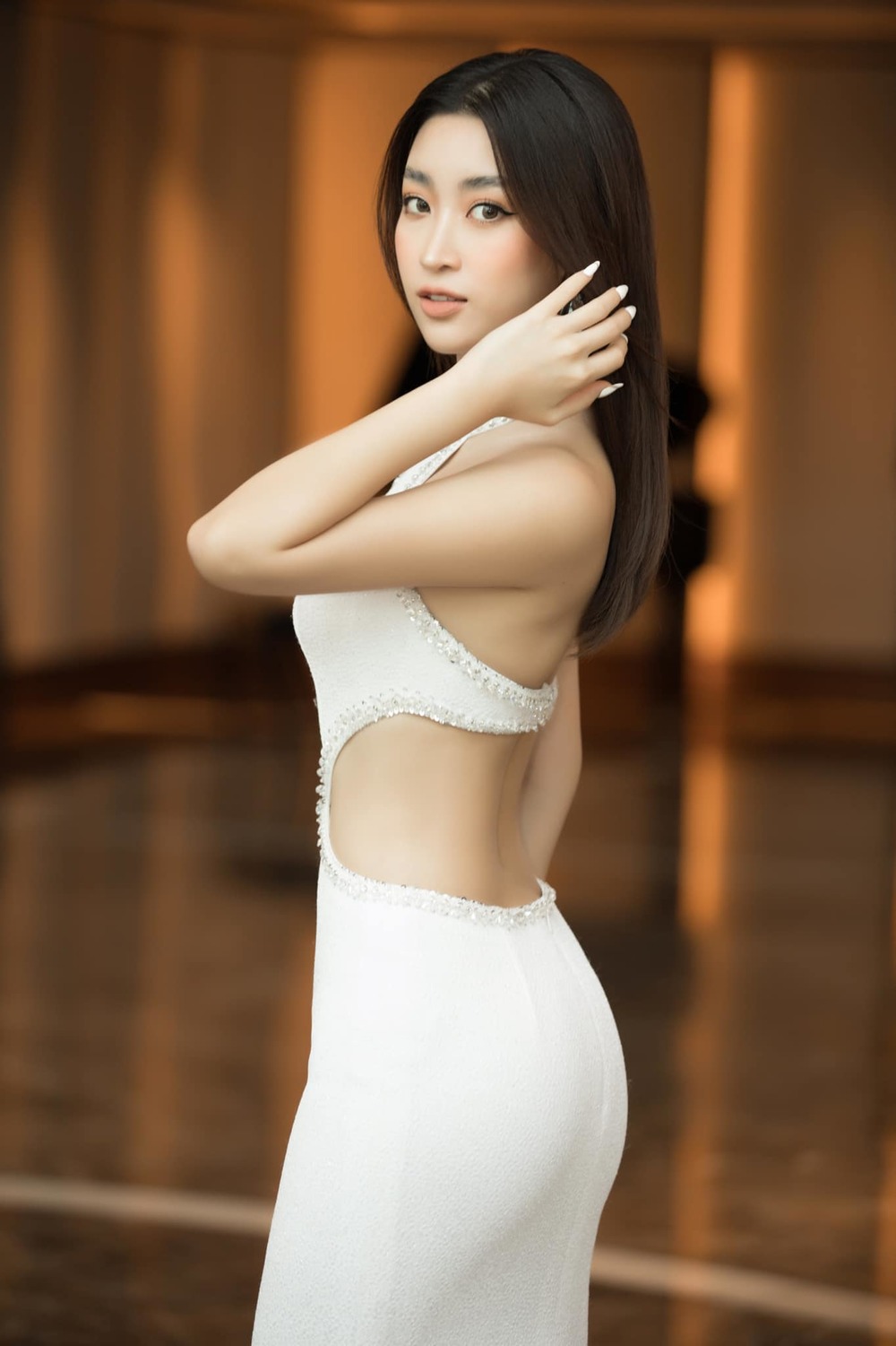 Sự thật đằng sau bức ảnh Hoa hậu Đỗ Mỹ Linh bị chèn ép trên thảm đỏ - Hình 4