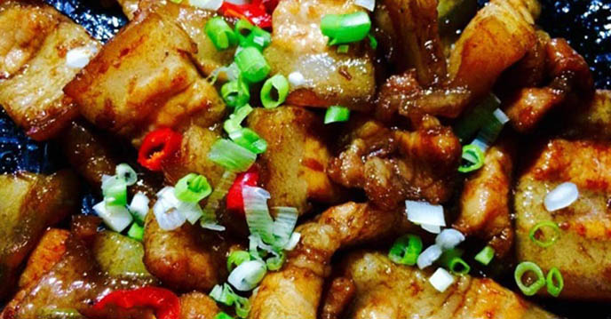 Thịt ba chỉ chưng mắm tép đơn giản ngon cơm cho bữa tối - Hình 6