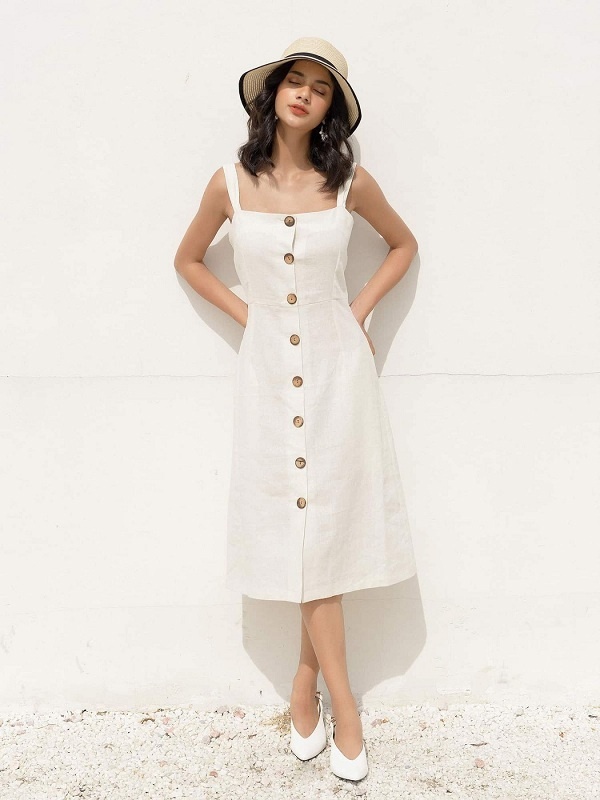 BST Váy  Đầm Hai Dây Cardina Quyến Rũ  Thời Trang  Mẫu 2023